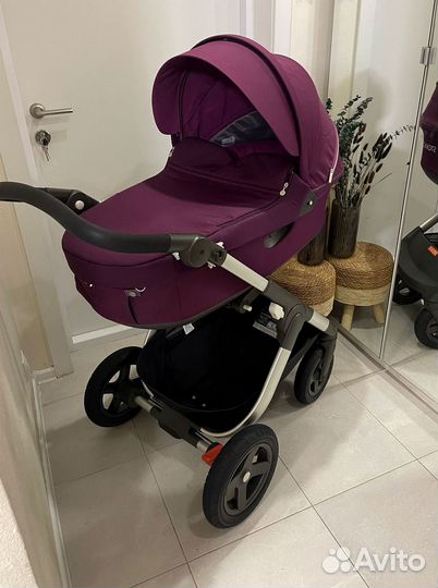 Коляска Stokke trailz Pirple 3в1