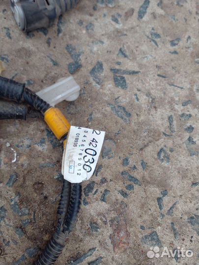 Проводка заднего бампера Toyota Rav4 с 2013 года