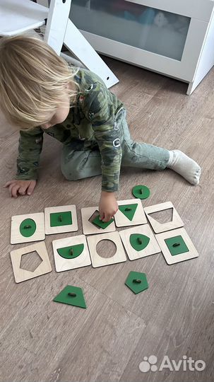 Вкладыши - рамки Монтессори