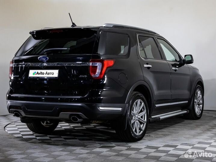 Ford Explorer 3.5 AT, 2018, 87 166 км