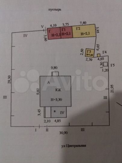 Дом 73 м² на участке 9,5 сот.