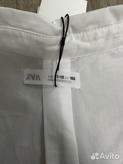 Новая zara Рубшка для школы 152