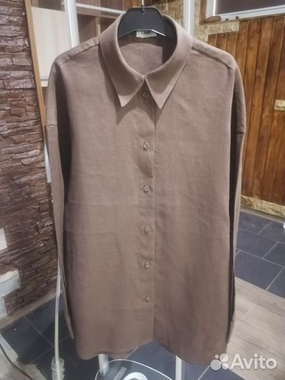 Рубашка лён