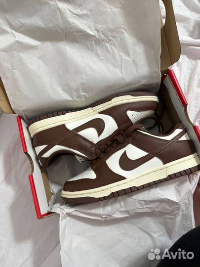 Кроссовки Nike Dunk Low mocha cacao