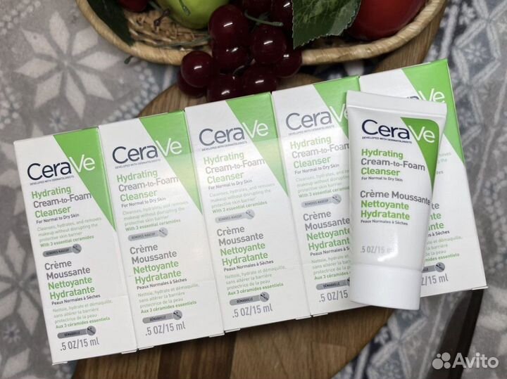 CeraVe Увлажняющая крем-пенка 15мл