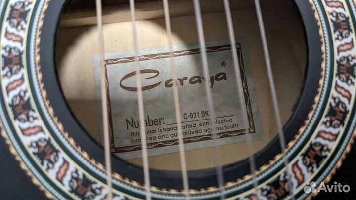 Гитара caraya c-931 bk