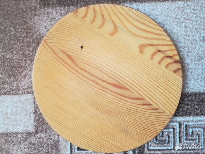 Деревянная тарелка для творчества