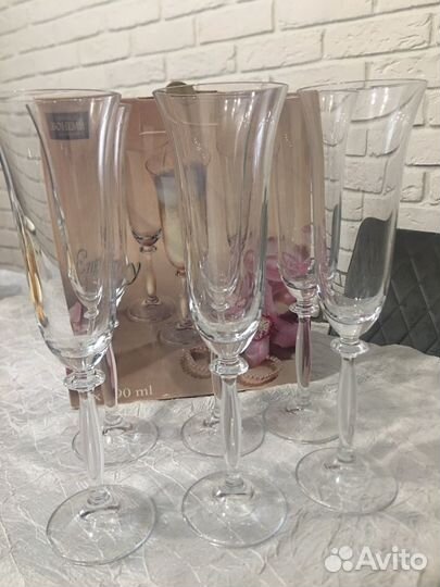 Бокалы для шампанского bohemia