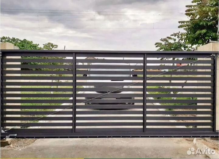 Откатные ворота