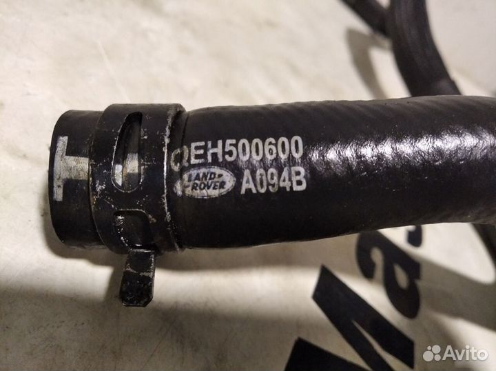 Патрубок Насоса гур 3,6TDV8 Range Rover Vogue