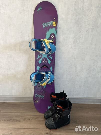 Продам сноуборд и ботинки