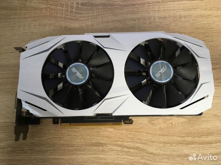 Видеокарта asus dual GeForce GTX 1060 OC 6Gb