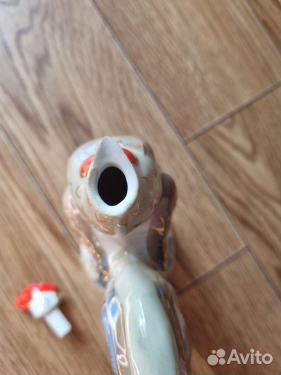 Штоф графин фарфоровый Петух СССР