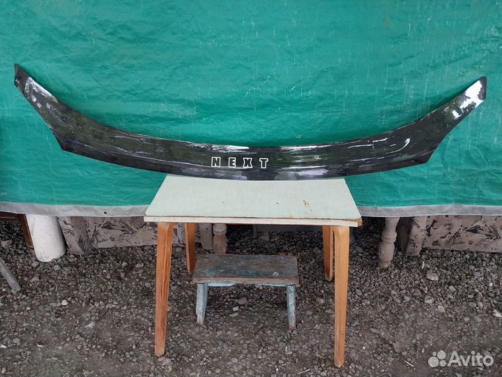 Мухобойка дефлектор на капот Газель Некст