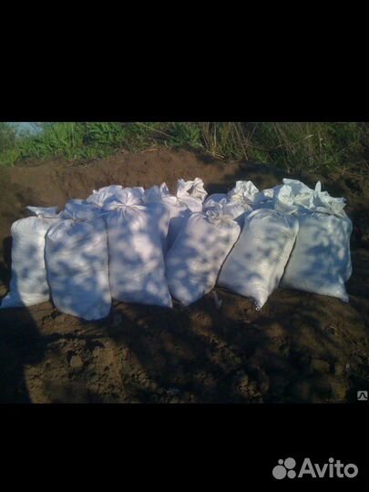 Земля, торф, опил в мешках