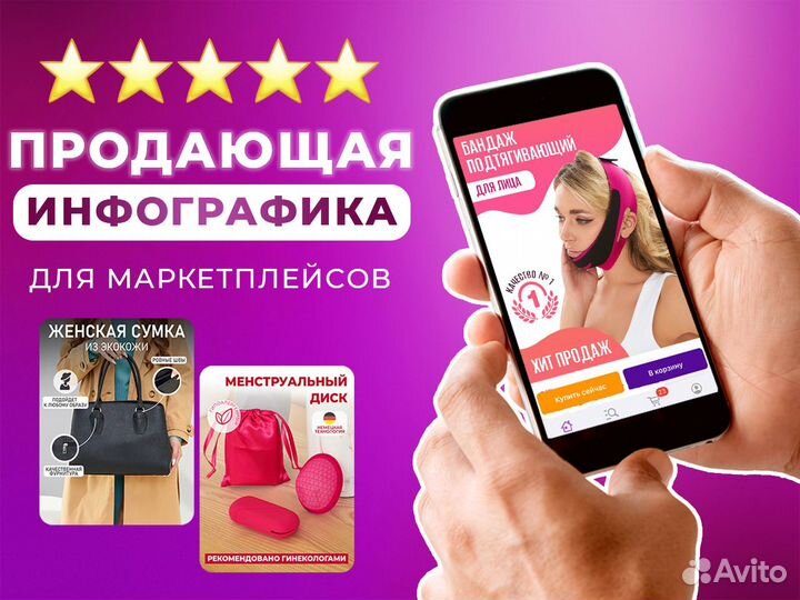 Инфографика для маркетплейсов