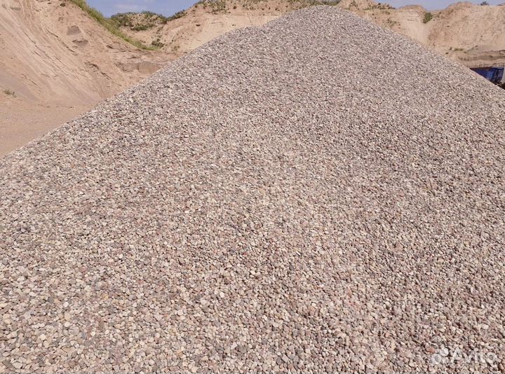 Щебень гравийный