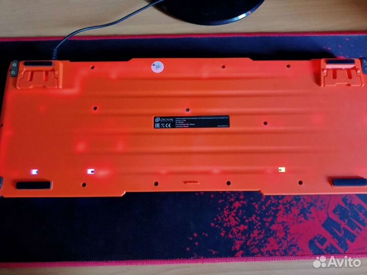 Игровая клавиатура оклик gaming 710g
