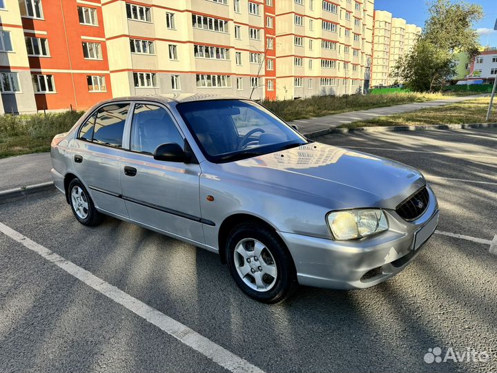 Hyundai Accent 1.5 МТ, 2004, 199 890 км