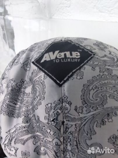 Шапка из меха чернобурки