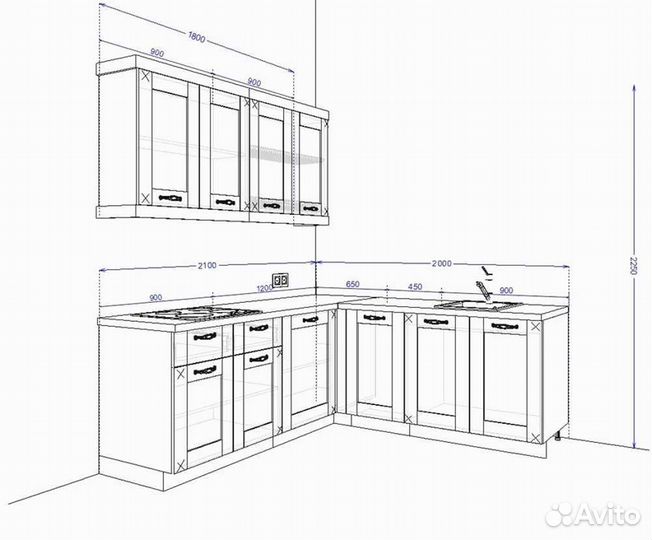 Кухонный гарнитрур напрямую от производителя