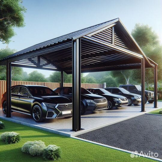 Надежный навес для вашего автомобиля