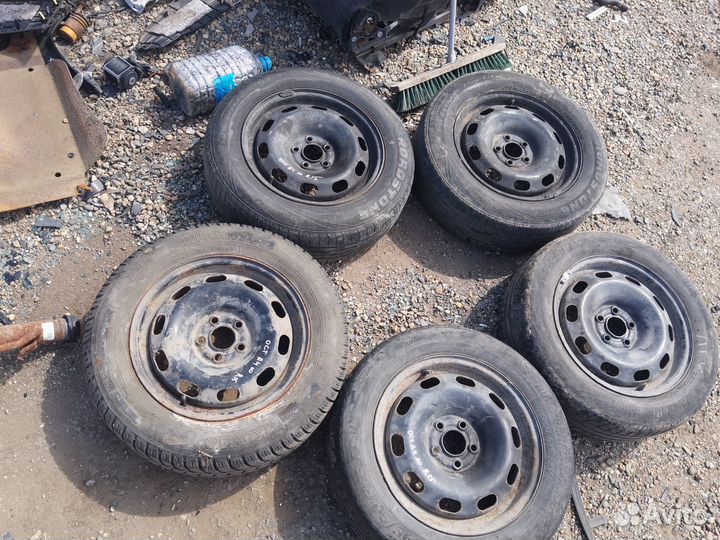 Штампы диски R15 Vag 5x100 Octavia