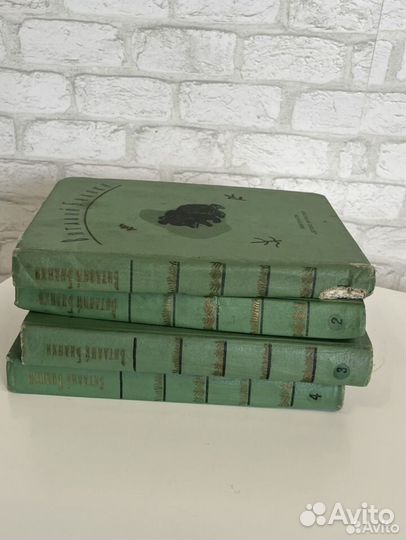 Виталий Бианки в 4 х томах 1972-1976 годы