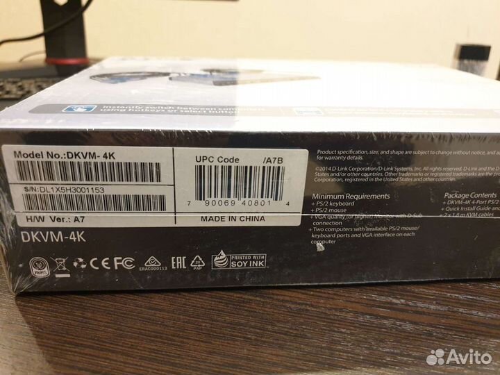 Переключатель D-Link dkvm-4K