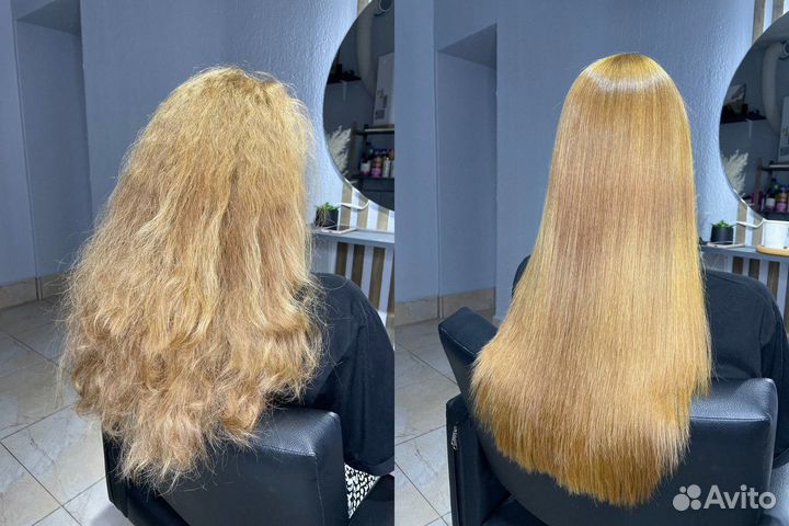 Кератиновое выпрямление / Ботокс / Нанопластика