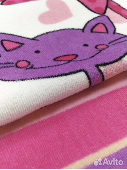 Полотенце детское махровое большое