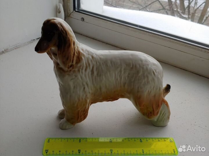 Фарфоровые статуэтки собака лфз