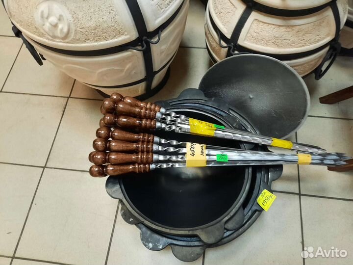 Казан чугунный 8, 10, 12, 16л