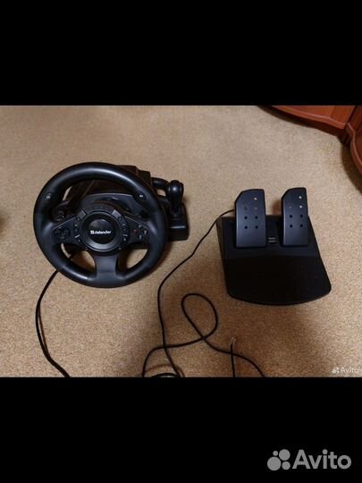 Игровой руль defender forsage drift gt