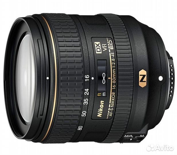 Объектив Nikon AF-S DX 16 -80mm f/2.8-4E ED VR