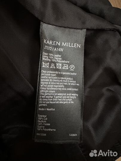 Куртка кожаная Karen millen