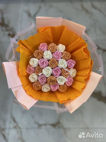 Букет из шоколадных роз / Шоколадный букет