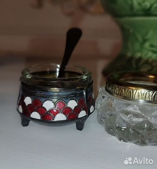 Солонка и перечница, горчичница
