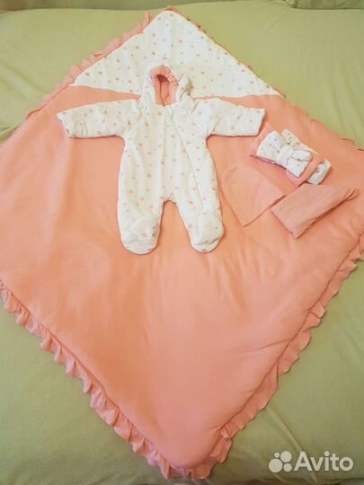 Конверт на выписку для девочки