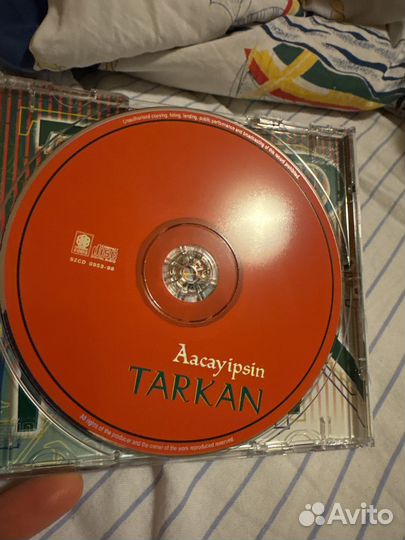 Cd диск Tarkan 1997 Швеция