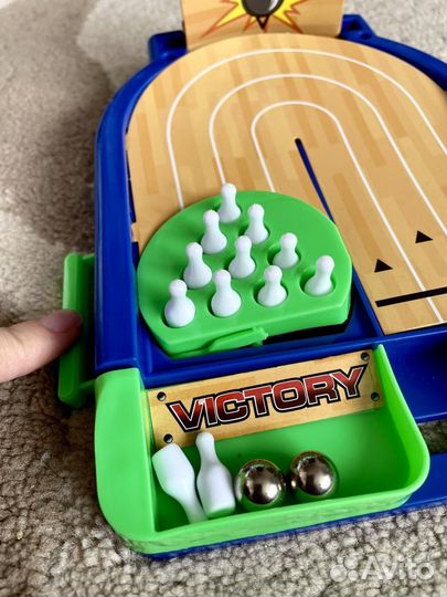 Настольный боулинг детская игра