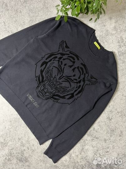 Вискозный свитшот Versace / XL / Оригинал