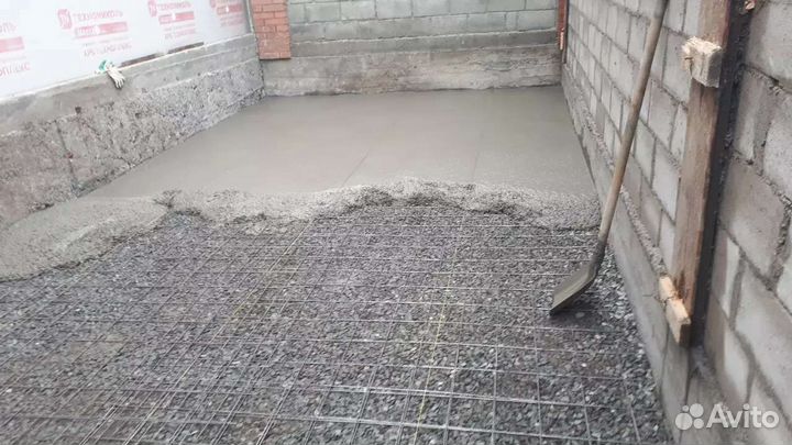 Бетонные работы