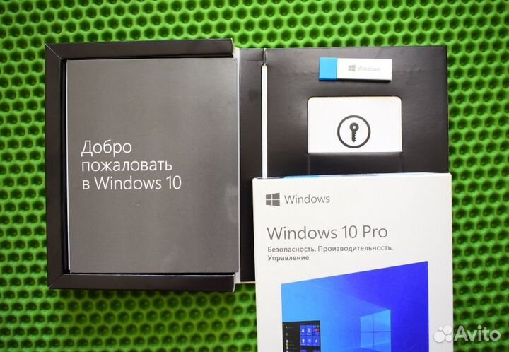 Windows 10 64 PRO BOX USB Русский