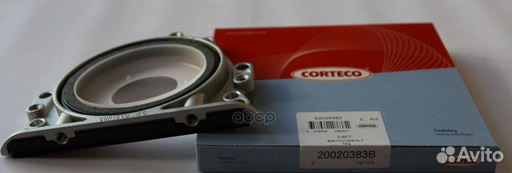 Сальник коленчатого вала 20020383B Corteco