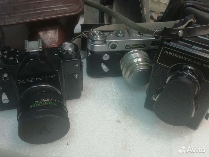 Фотоаппарат СССР -Смена 8м с чехлом