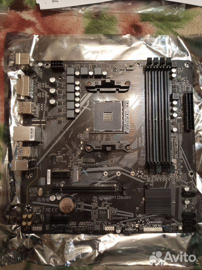 Материнская плата gigabyte A520M DS3H