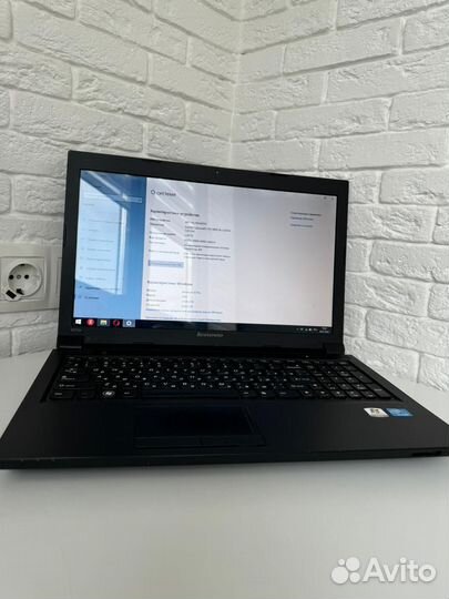 Ноутбук lenovo b570e