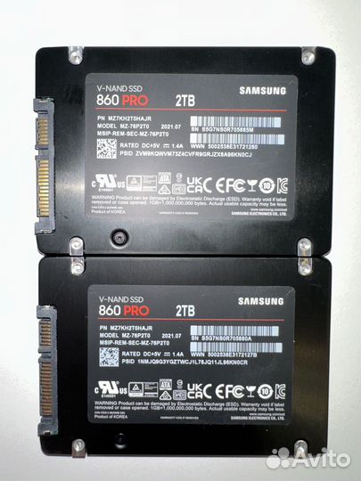 SSD Samsung 860 Pro 2Tb