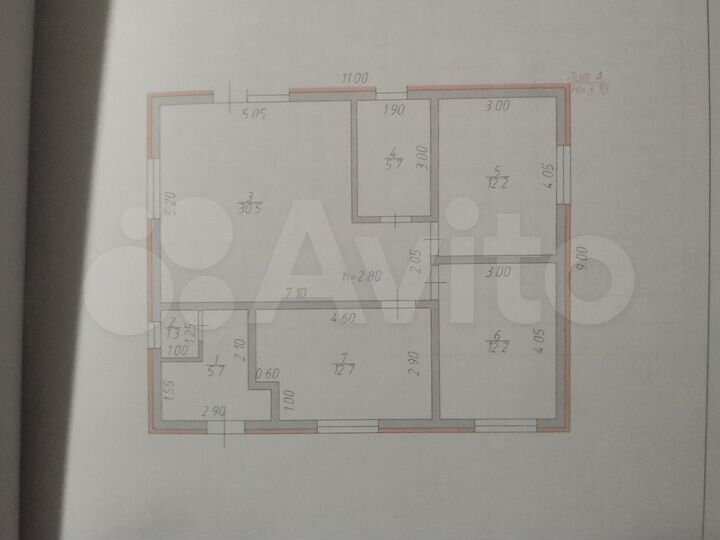 Дом 100 м² на участке 4 сот.